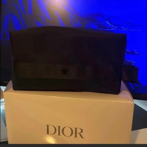 Brand new Dior bee cosmetic pouch